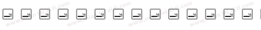 Signs Digital Square字体转换